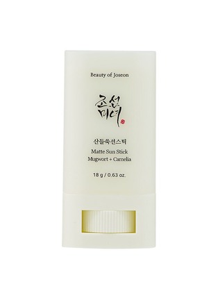 首图 -点击放大 - BEAUTY OF JOSEON - Matte Sun Stick: Mugwort + Camelia SPF50+ PA++++ 18g