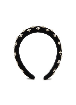 首图 - 点击放大 - JENNIFER BEHR - Margaret Black Pearl Headband (Hong Kong Only)