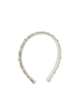 模特儿示范图 - 点击放大 - JENNIFER BEHR - Essen Headband In Crystal (Hong Kong Only)