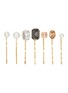 首图 - 点击放大 - JENNIFER BEHR - Kristel 18K Gold Plated Crystal Bobby Pin Set