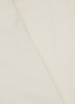 Detail View - 点击放大 - SUITE702 - Queen Size Cotton Fitted Sheet — Ecru