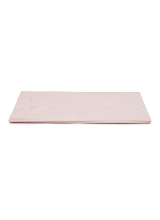 Main View - 点击放大 - SUITE702 - bedMATE Striped Pillowcase — Pink/Ecru