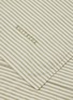 Detail View - 点击放大 - SUITE702 - Woven Stripe King Size Duvet Cover — Olive/Ecru