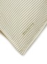 Detail View - 点击放大 - SUITE702 - Woven Thick Stripe Pillowcase Set of 2 — Olive/Ecru