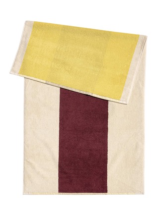 首图 –点击放大 - SUITE702 - X Karel Martens Bath Towel — Yellow/Bordeaux