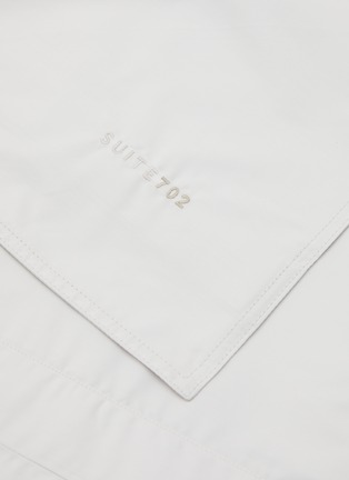 Detail View - 点击放大 - SUITE702 - Queen Size Cotton Duvet Cover — Pebble