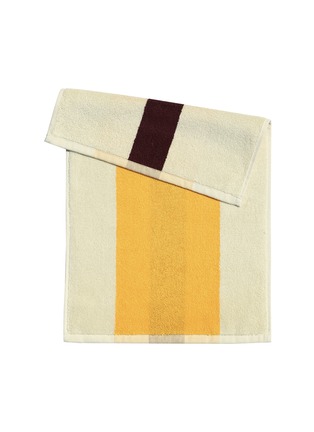 首图 –点击放大 - SUITE702 - X Karel Martens Guest Towel — Sunny Yellow/Bordeaux