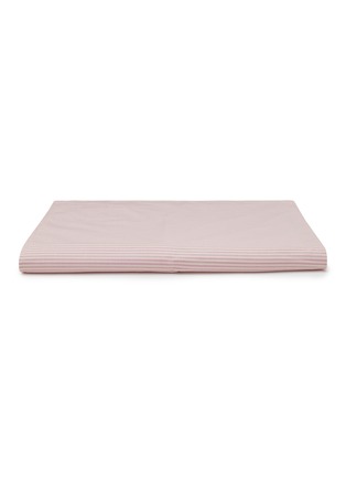 首图 –点击放大 - SUITE702 - Woven Thin Stripe King Size Duvet Cover — Pink/Ecru