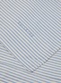 Detail View - 点击放大 - SUITE702 - Woven Thin Stripe King Size Duvet Cover — Blue/Ecru