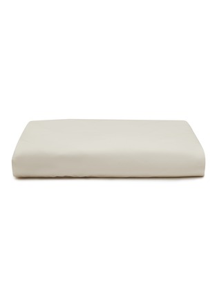 Main View - 点击放大 - SUITE702 - Queen Size Cotton Fitted Sheet — Ecru