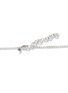 正面 -点击放大 - JOHN HARDY - Classic Chain Manah Sterling Silver Diamond Heart Pendant Necklace — Size 16-18