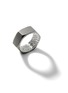 细节 - 点击放大 - JOHN HARDY - Classic Chain Sterling Silver Black Rhodium Ring — Size 10