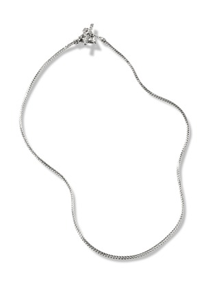 正面 -点击放大 - JOHN HARDY - Classic Chain Manah Sterling Silver Heart Pendant Necklace — Size 16