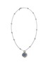 首图 - 点击放大 - JOHN HARDY - Moon Door Sterling Silver Blue Sapphire Pendant Necklace — Size 28-30