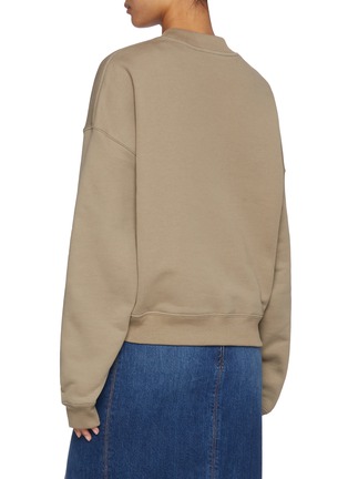 背面 - 点击放大 - CHLOÉ - Fleece Logo Cotton Sweater