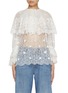 首图 - 点击放大 - CHLOÉ - Floral Lace Embroidery Blouse