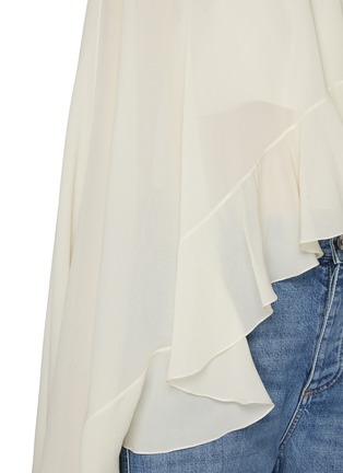  - CHLOÉ - Ruffle Silk Georgette Blouse