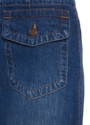  - CHLOÉ - Flap Pocket Denim Skirt