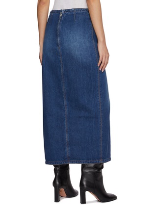 背面 - 点击放大 - CHLOÉ - Flap Pocket Denim Skirt