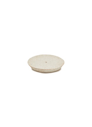  - POJ STUDIO - Ceramic Incense Plate — White