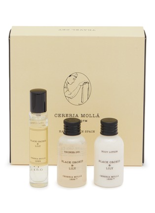 首图 –点击放大 - CERERIA MOLLÁ 1899 - Black Orchid & Lily Travel Set