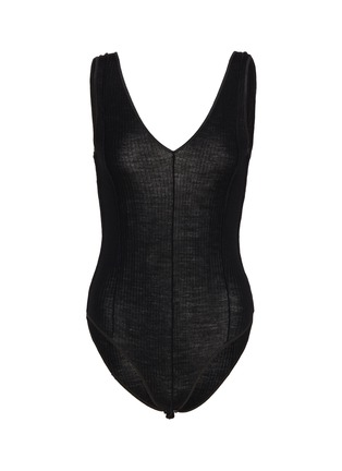 首图 - 点击放大 - BASERANGE - Vein Wool Bodysuit