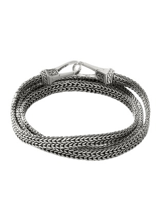 细节 - 点击放大 - JOHN HARDY - Classic Chain Sterling Silver Triple Wrap Bracelet — Size UL
