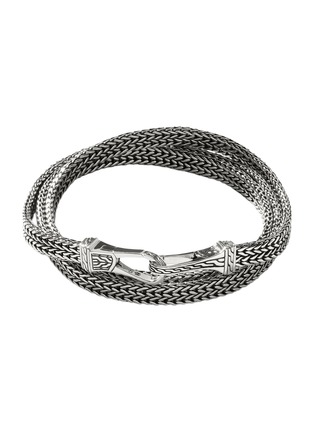 首图 - 点击放大 - JOHN HARDY - Classic Chain Sterling Silver Triple Wrap Bracelet — Size UL