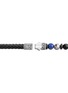 细节 - 点击放大 - JOHN HARDY - Classic Chain Sterling Silver Brown Leather Triple Wrap Bracelet — Size UL