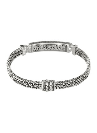 细节 - 点击放大 - JOHN HARDY - Classic Chain Diamond Sterling Silver Station Bracelet — Size UM