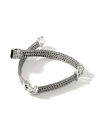 细节 - 点击放大 - JOHN HARDY - Rata Sterling Silver Station Bracelet — Size UM
