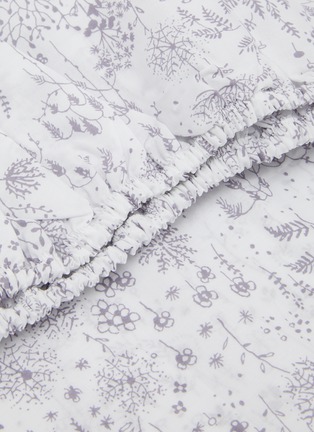 Detail View - 点击放大 - YVES DELORME - Givre Queen Size Fitted Sheet