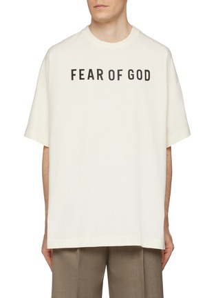 首图 - 点击放大 - FEAR OF GOD - 纯棉 LOGO 短袖 T 恤