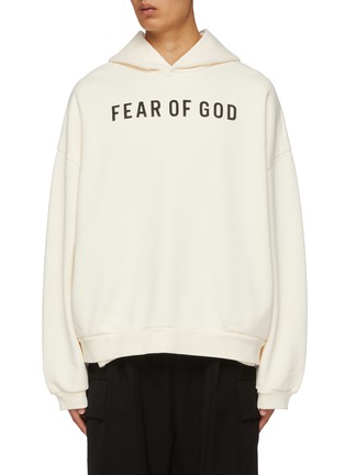 首图 - 点击放大 - FEAR OF GOD - 纯棉 LOGO 连帽卫衣