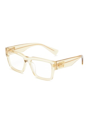 首图 - 点击放大 - MIU MIU - Acetate Rectangle Optical Glasses