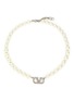 首图 - 点击放大 - VALENTINO GARAVANI - VLogo Signature Swarvoski Pearl Crystal Necklace