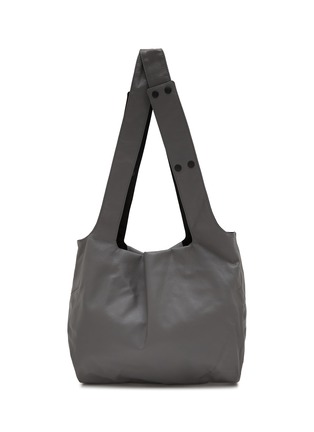 首图 - 点击放大 - DISCORD YOHJI YAMAMOTO - Small Leather Drum Dyed Leather Reversible Tote Bag