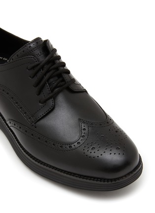 细节 - 点击放大 - COLE HAAN - ØriginalGrand Remastered Wingtip Leather Men's Sneakers