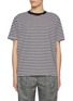 首图 - 点击放大 - J∞QUALITY  - Goodpeople Goodstitching Goodproduct Contrast Crewneck Striped Cotton T-Shirt