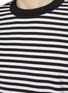  - J∞QUALITY  - Goodpeople Goodstitching Goodproduct Contrast Crewneck Striped Cotton T-Shirt