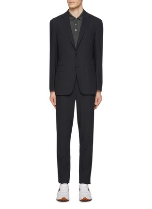 首图 - 点击放大 - CANALI - Notch Lapel Single Breasted Wool Suit