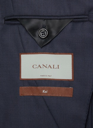  - CANALI - Notch Lapel Single Breasted Wool Suit