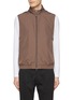 首图 - 点击放大 - CANALI - Stand Collar Vest