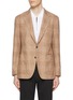 首图 - 点击放大 - CANALI - Notch Lapel Single Breasted Wool-Cashmere Blazer