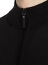  - CANALI - Half Zip High Neck Cashmere-Wool-Silk Sweater