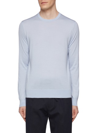 首图 - 点击放大 - ZEGNA - Crewneck Cashseta Cashmere Silk Sweater