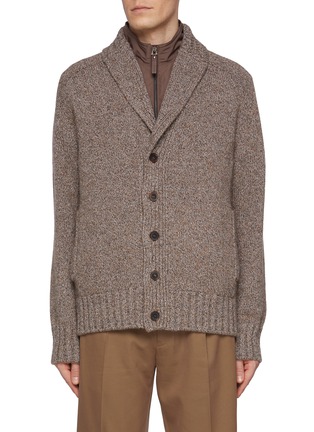 首图 - 点击放大 - ZEGNA - Shawl lapel Oasi Cashmere Cardigan