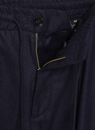  - ZEGNA - Tapered Wool Silk Jogger Trousers