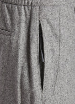  - ZEGNA - Tapered Wool Silk Jogger Trousers