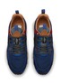 细节 - 点击放大 - FLOWER MOUNTAIN - Yamano 3 Man Suede Textile Men's Sneakers